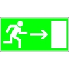 Pictogram 359 - “Emergency exit right”